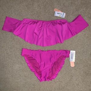 NWT Gianni Bini Hot Pink Bikini